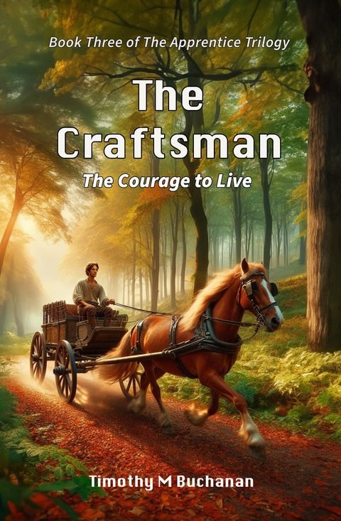 The Craftsman: The Courage to Live — book cover by Timothy M. Buchanan