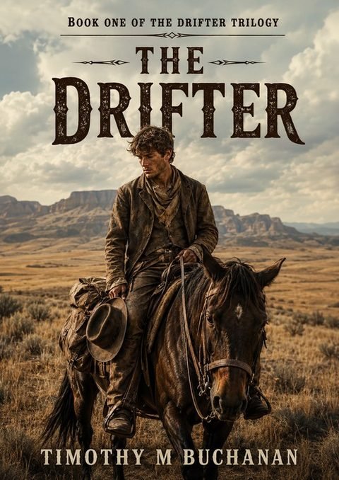 The Drifter — Book One of the Drifter Trilogy by Timothy M. Buchanan, cover mockup