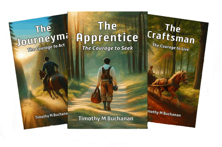 The Apprentice Trilogy — The Apprentice, The Journeyman, and The Craftsman by Timothy M. Buchanan