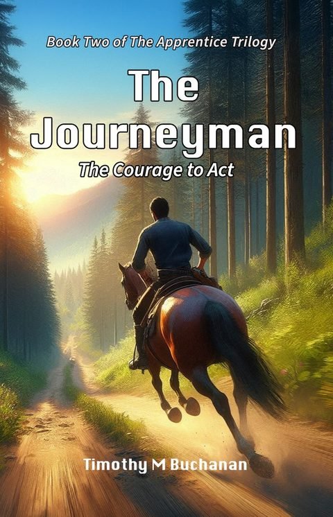 The Journeyman: The Courage to Act — book cover by Timothy M. Buchanan