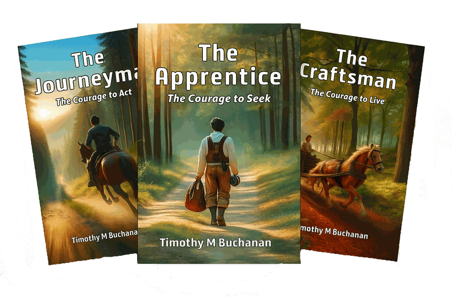 The Apprentice Trilogy — The Apprentice, The Journeyman, and The Craftsman by Timothy M. Buchanan
