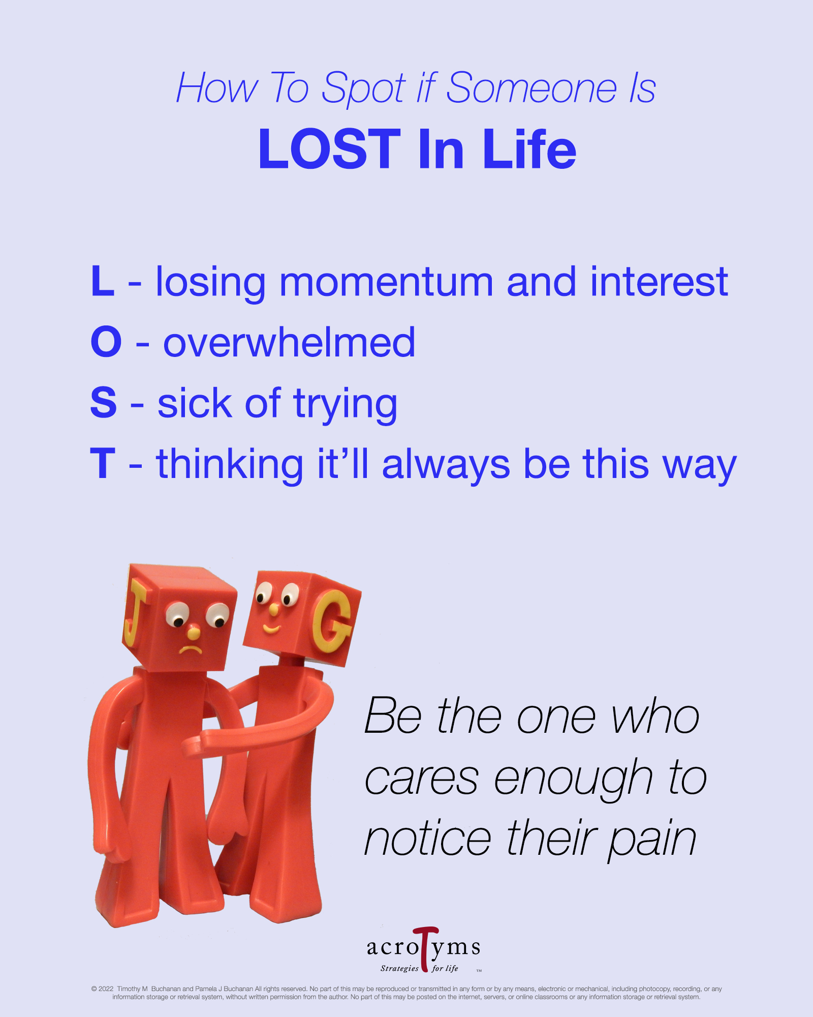 LOST In Life Poster